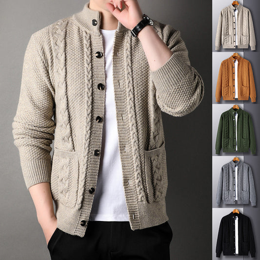 Classic Loose-Fit Jacquard Sweater