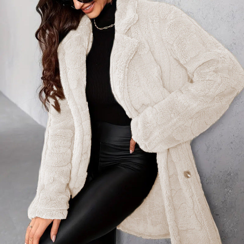 Comfy Loose Overcoat – Effortless Style & All-Day Warmth