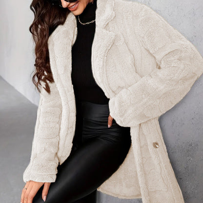 Comfy Loose Overcoat – Effortless Style & All-Day Warmth